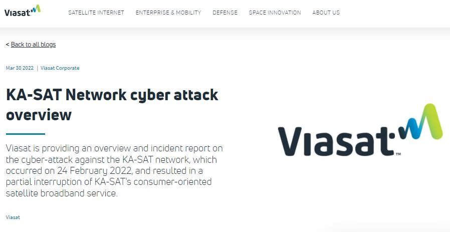 This dangerous malware is responsible for the attack against Viasat satellite communication systems
