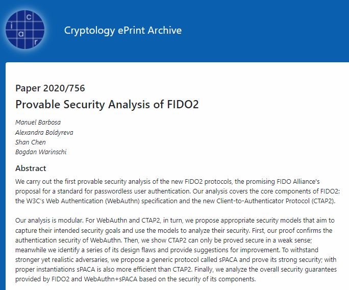 Critical vulnerabilities in FIDO2 protocols affect Google Titan Key and YubiKey passwordless authentication